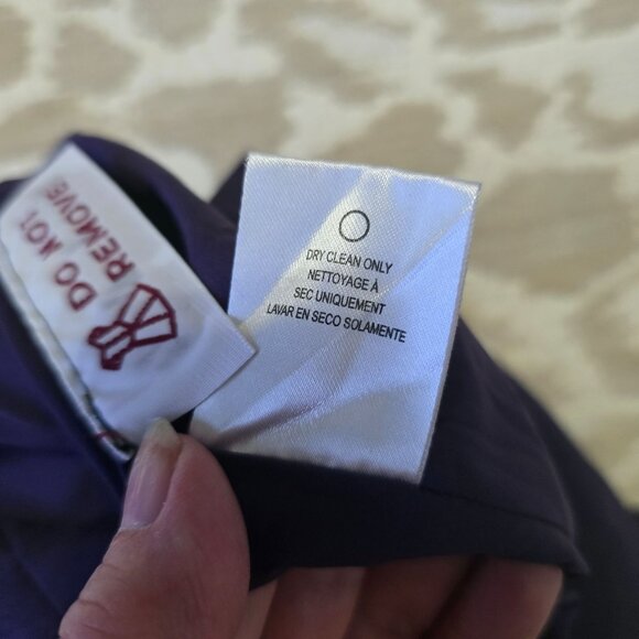 Sachin & Babi Size 12 Purple Miranda One-Shoulder Evening Holiday Party Dress - Picture 16 of 16